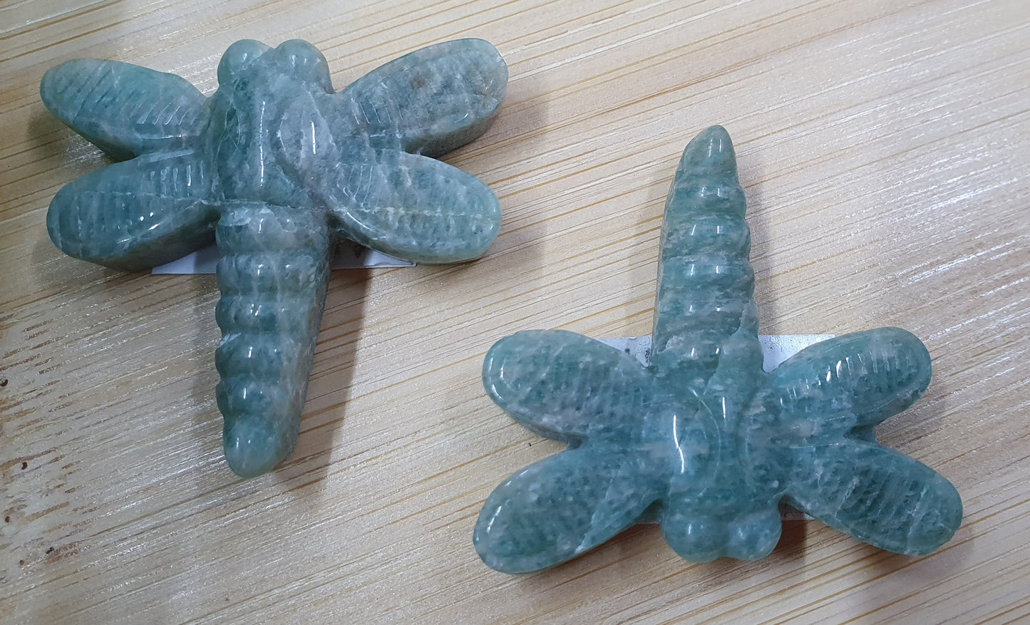 Green Aventurine Dragonfly Carving