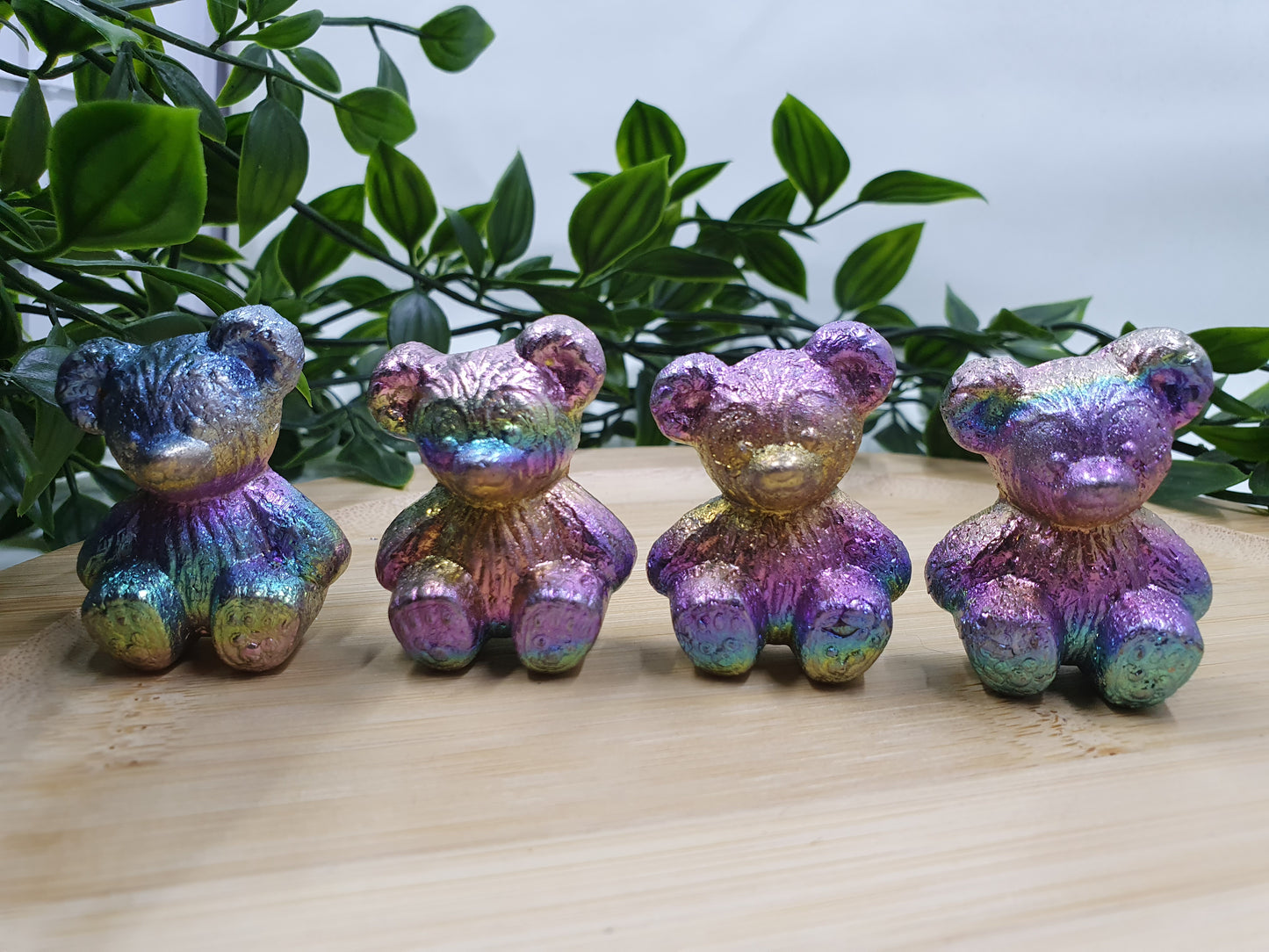 Bismuth Teddy Bears Carvings