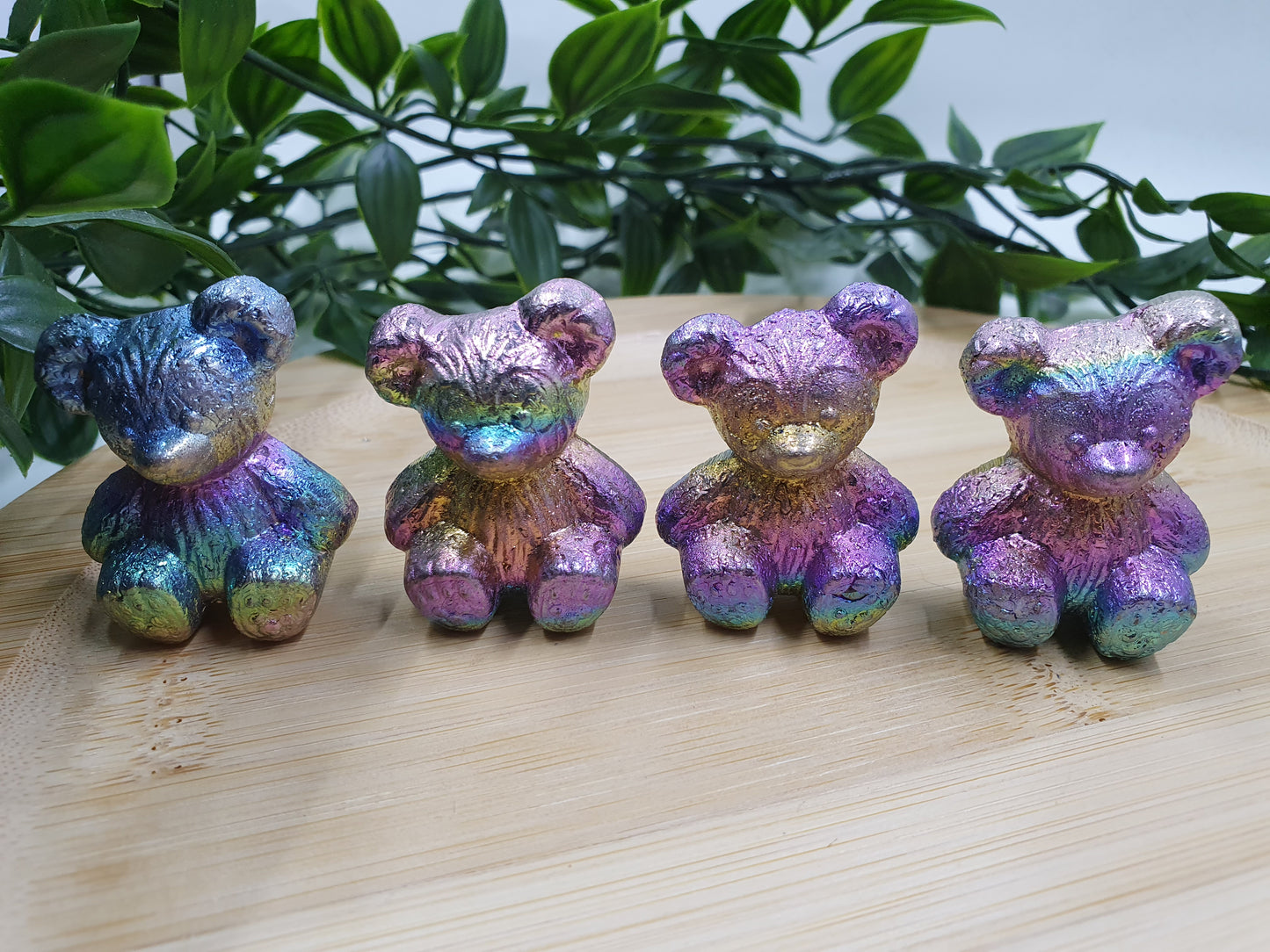 Bismuth Teddy Bears Carvings