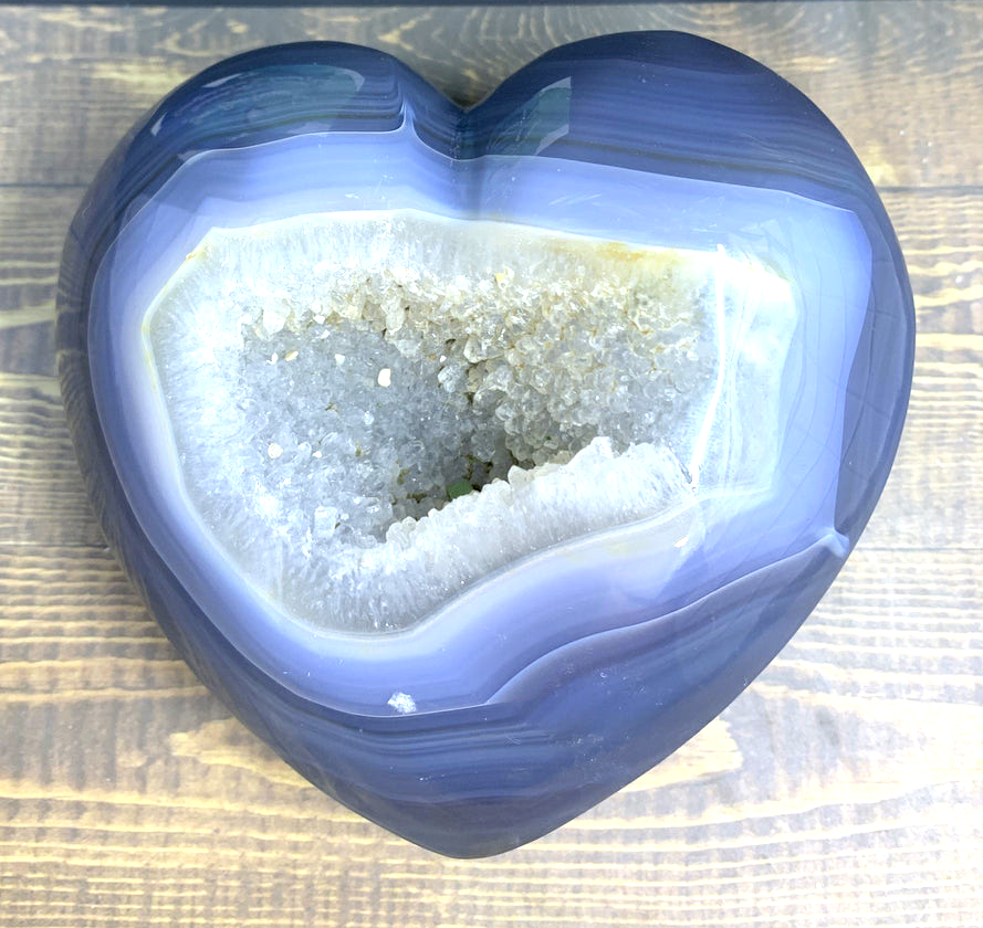 Druzy Heart # 1