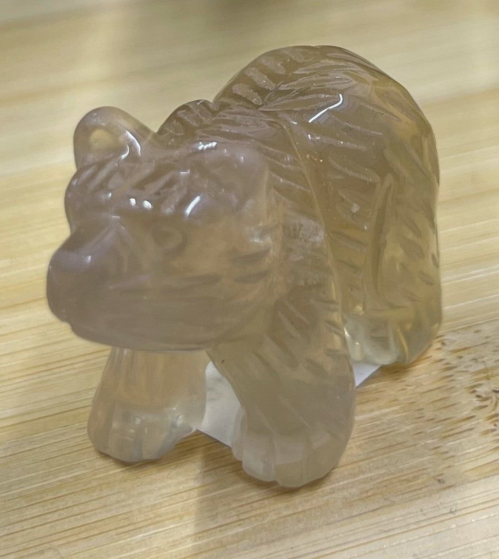 Polar Bear Crystal Carving