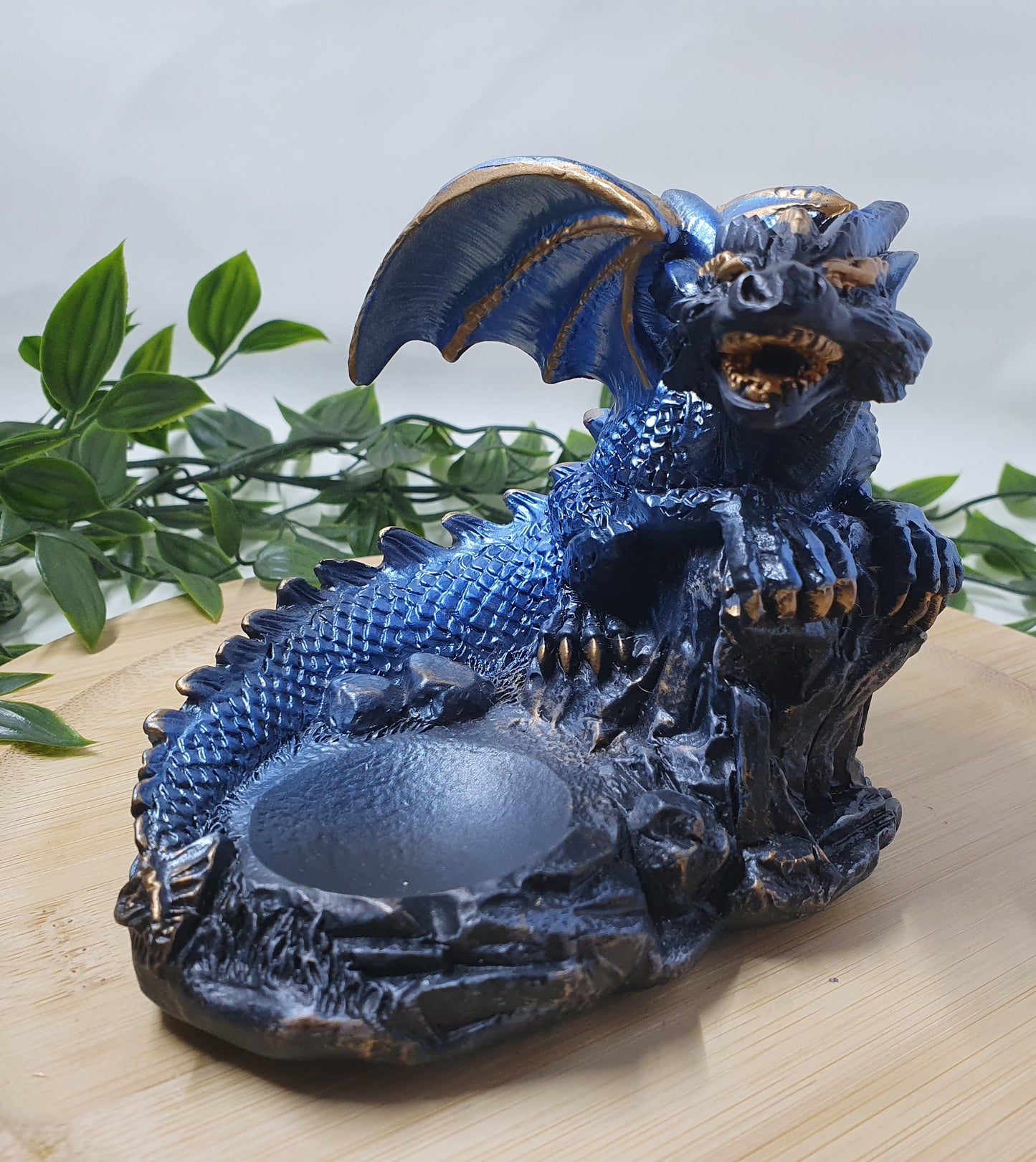 Dragon Sphere Holder - Blue