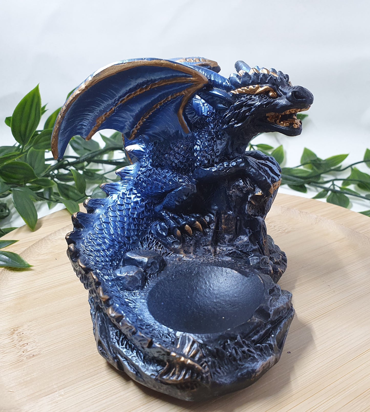 Dragon Sphere Holder - Blue