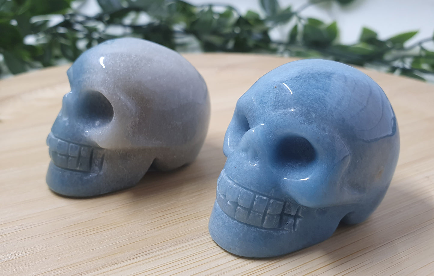 Trolleite Skull Carving