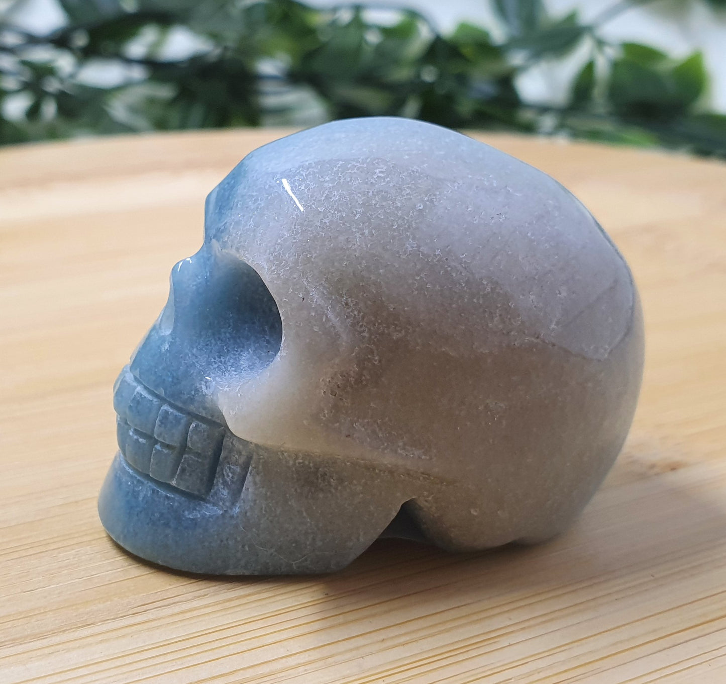 Trolleite Skull Carving