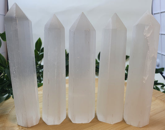 Selenite Points #1