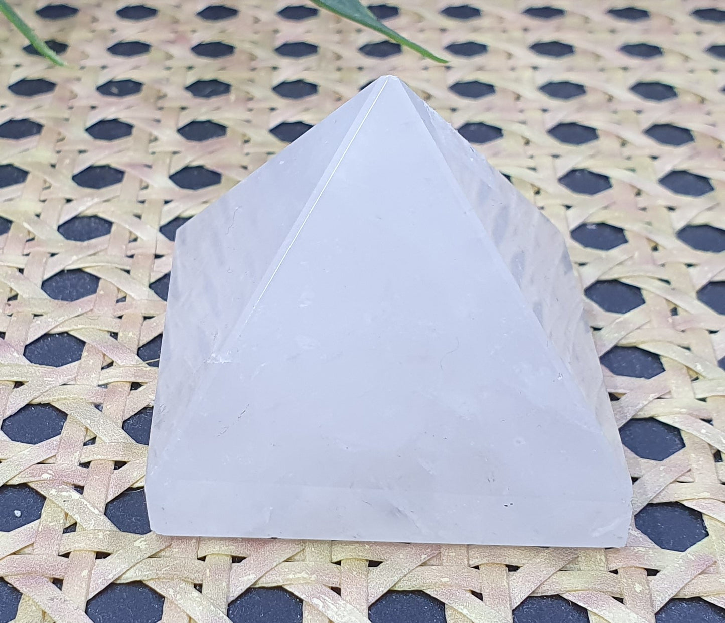 Milky Quartz Pyramid