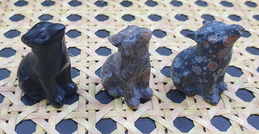 Wolf Mini Carvings