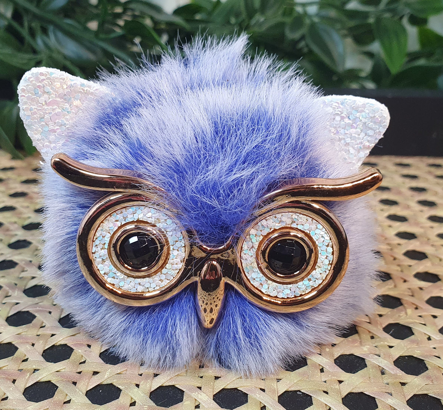 Fluffy Owl Keychains