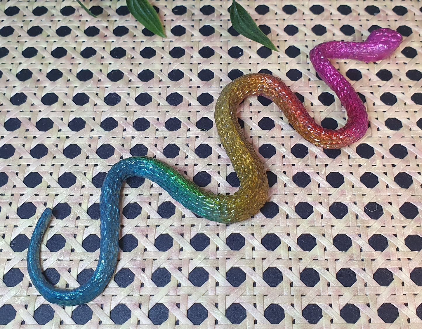 Bismuth Snake Carvings