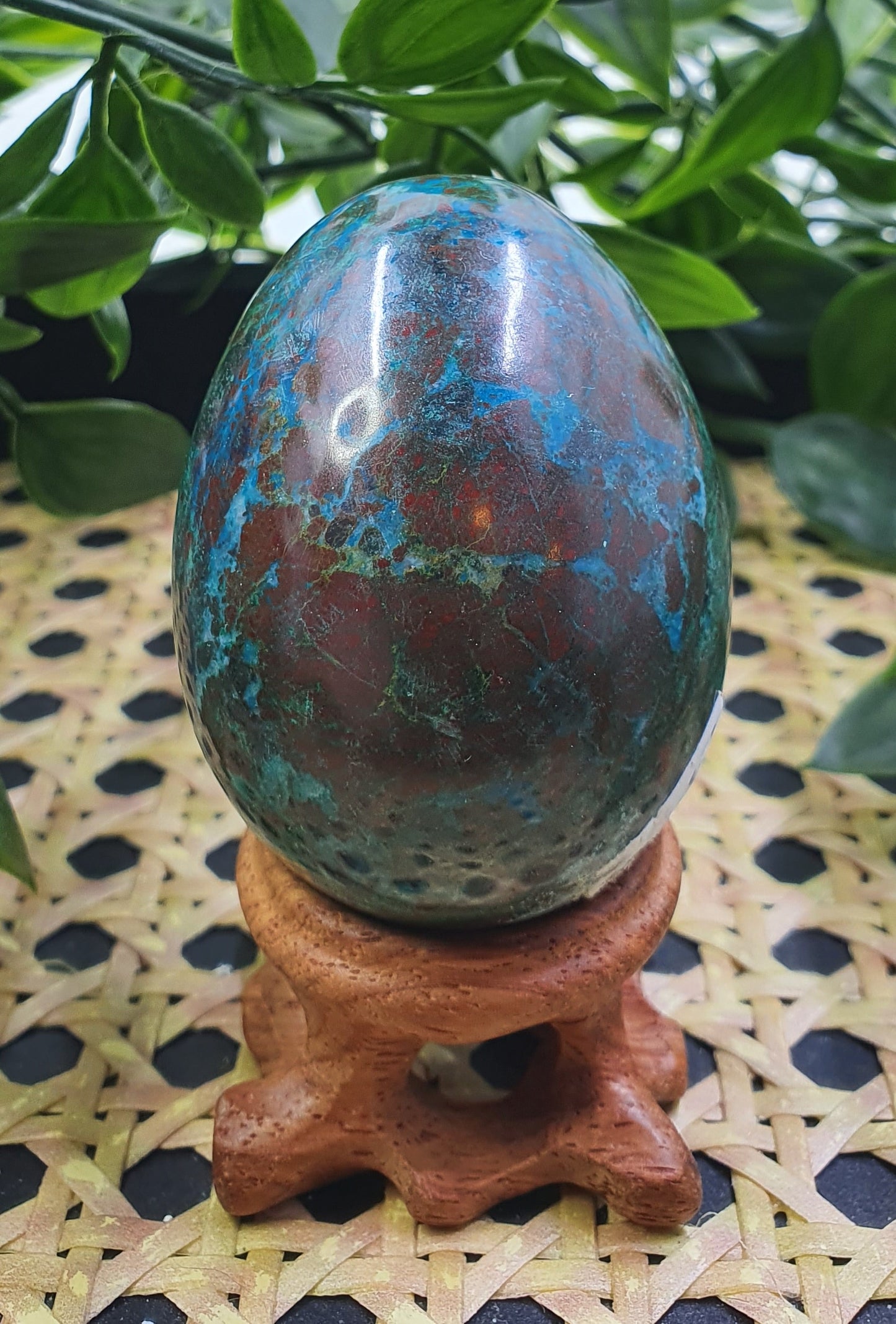 Chrysocolla Egg