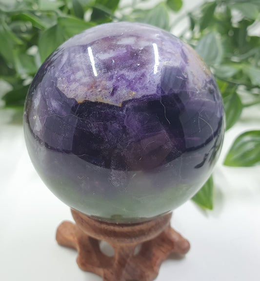 Rainbow Fluorite Sphere #2