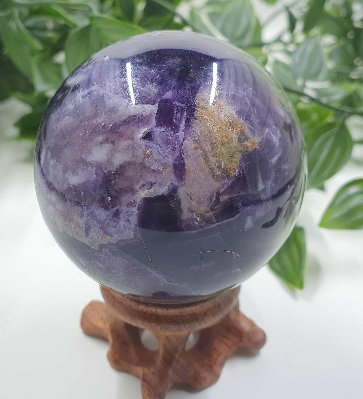 Rainbow Fluorite Sphere #2