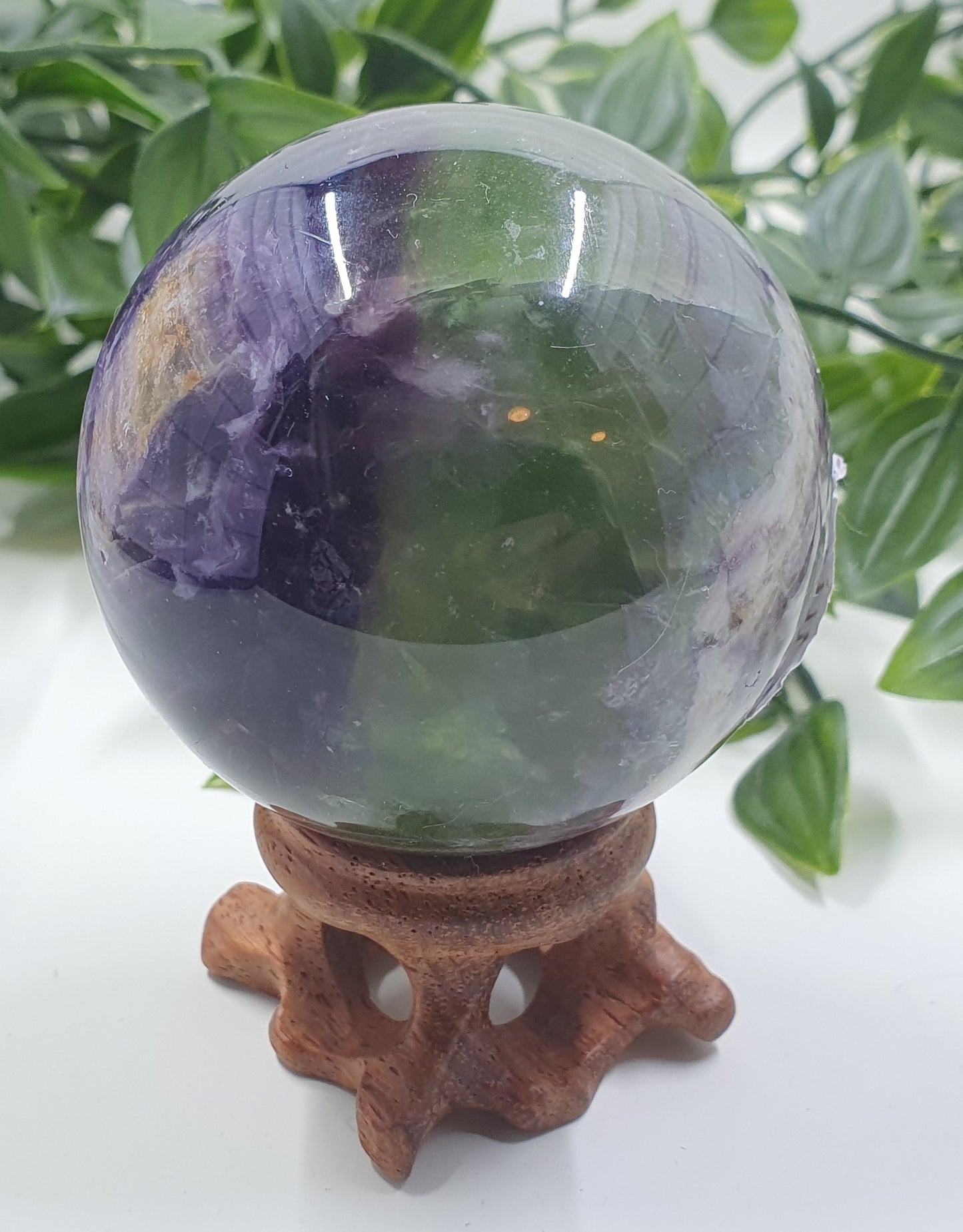 Rainbow Fluorite Sphere #2