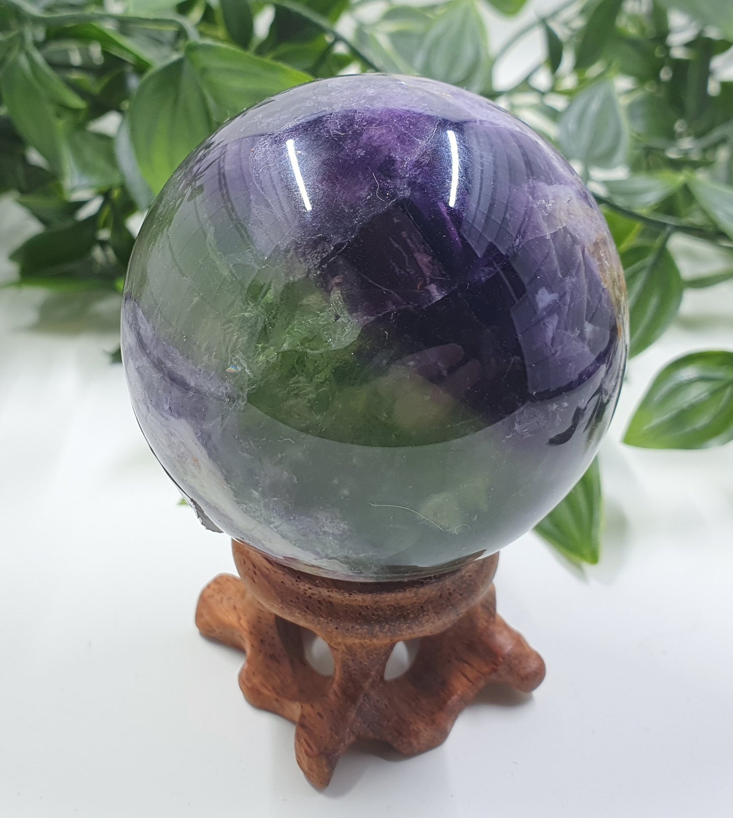 Rainbow Fluorite Sphere #2