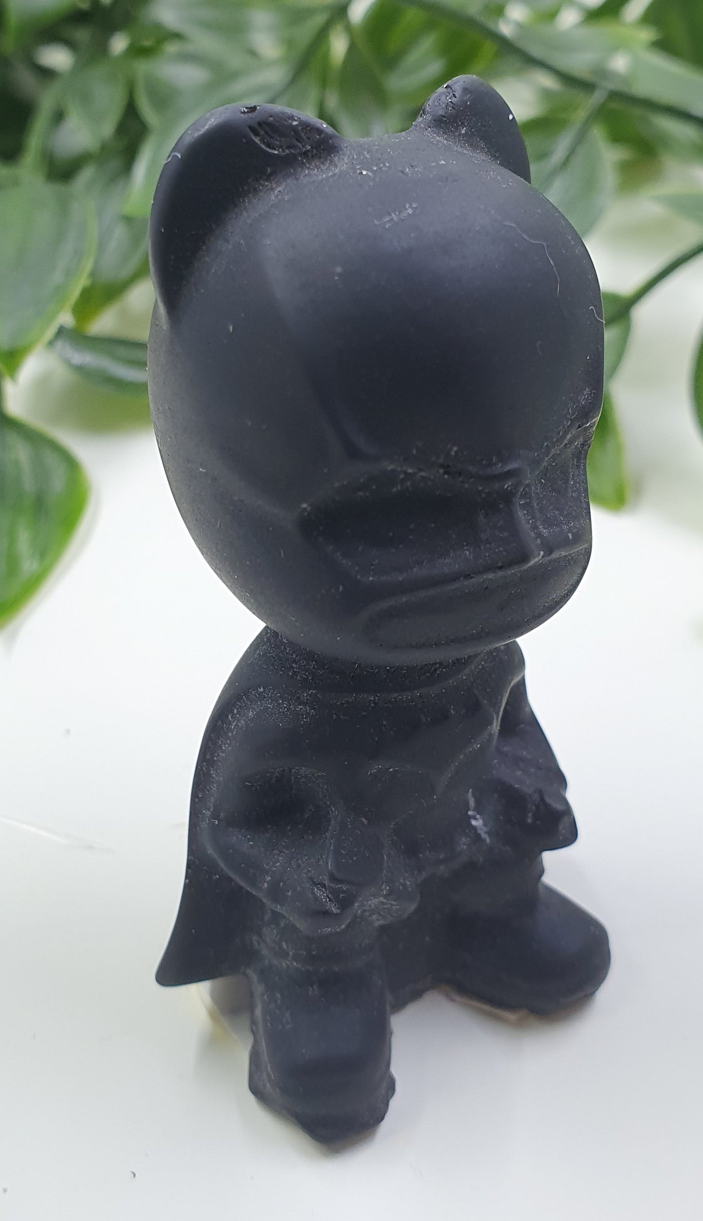 Black Tourmaline Character Carving