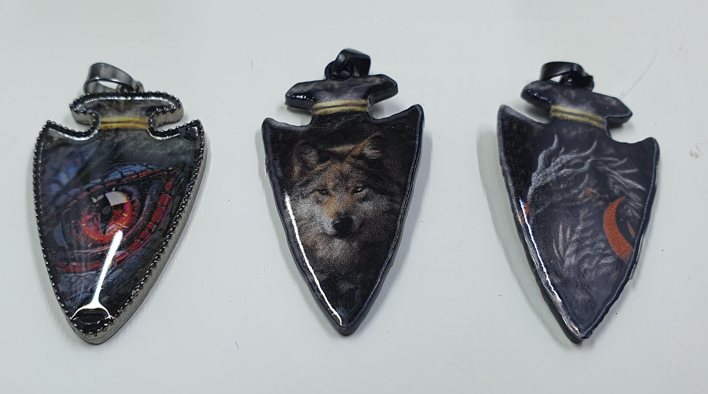 Wolf & Dragon Necklaces