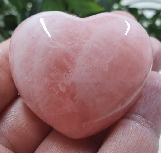 Rose Quartz Heart #1