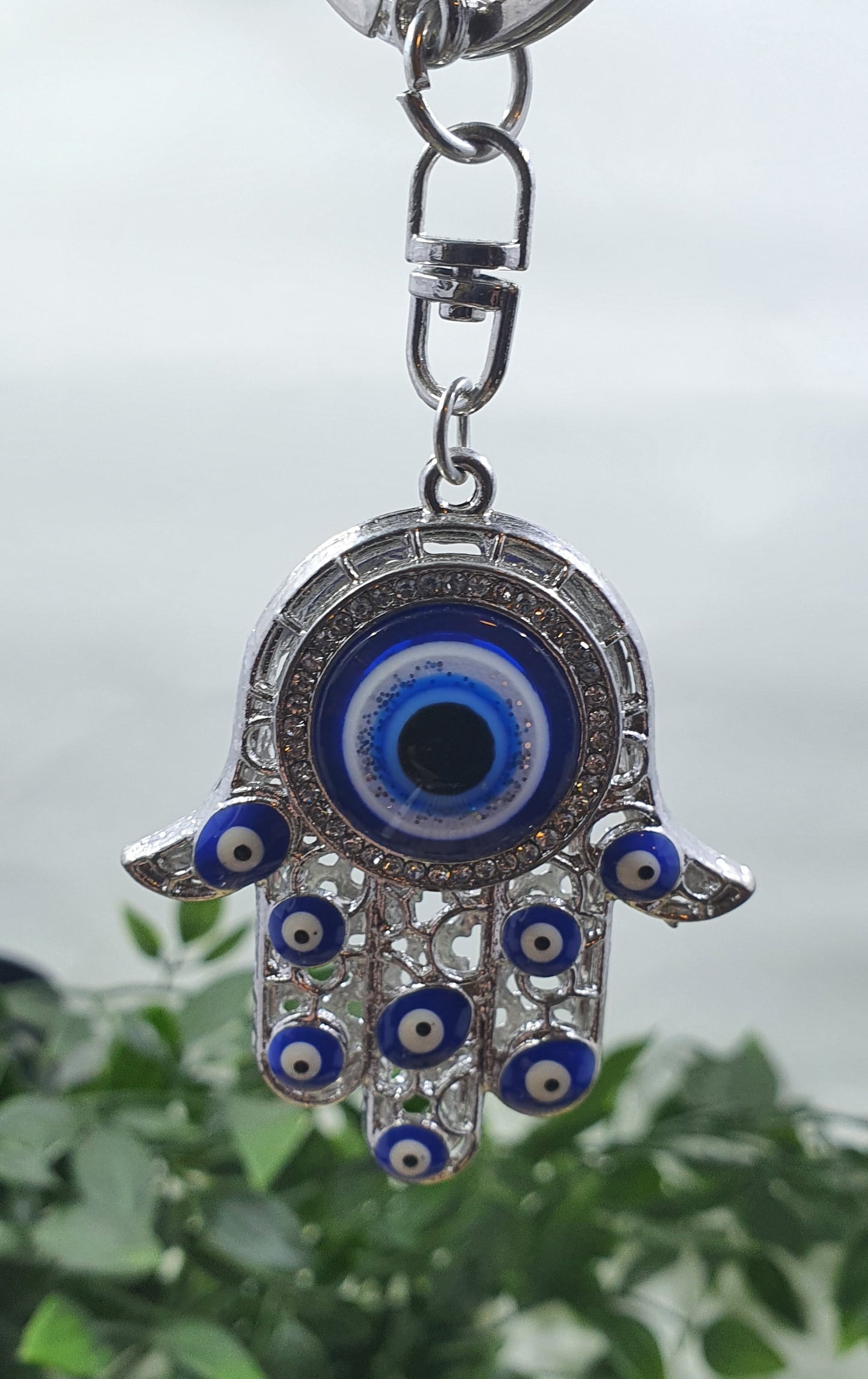 Evil Eye Hamsa Hand Keychains #1