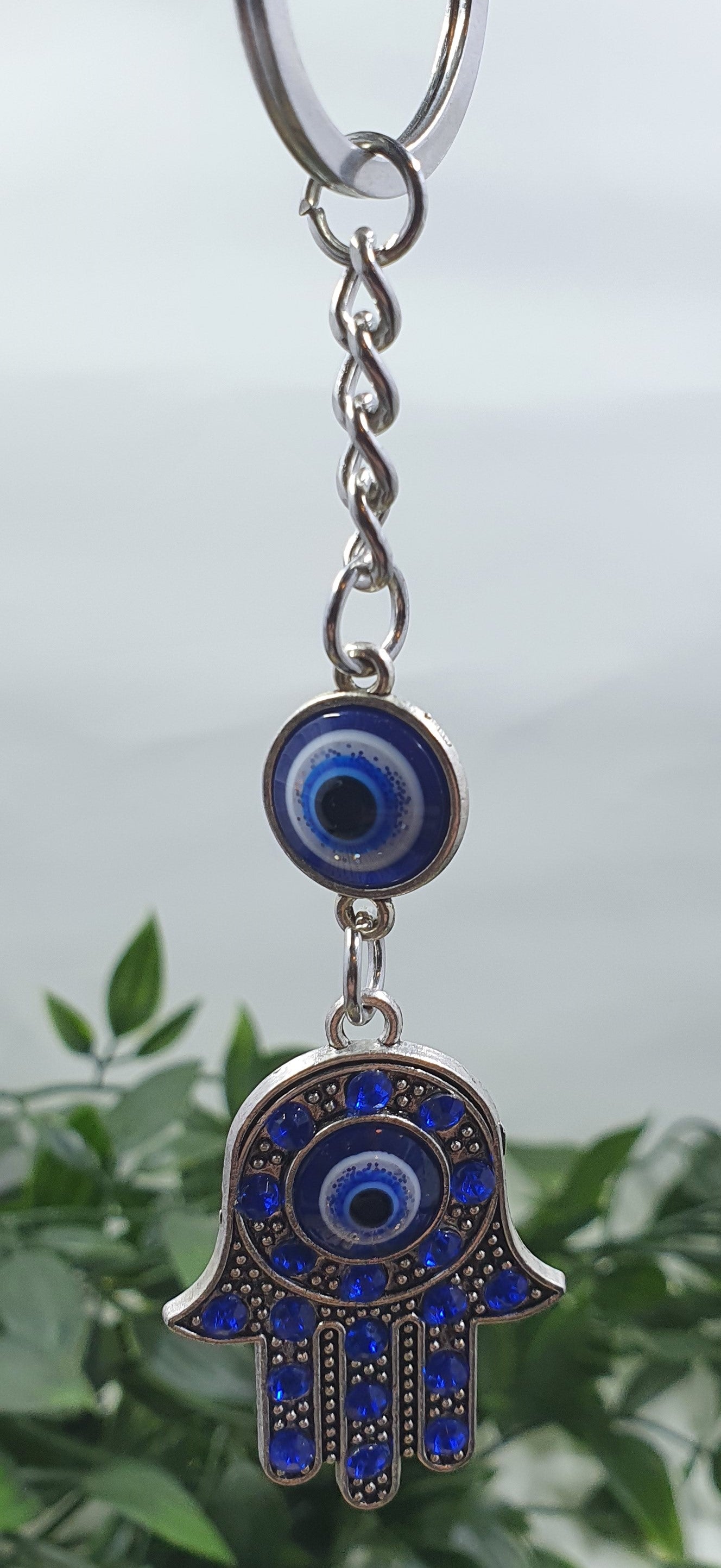 Evil Eye Hamsa Hand Keychains #2