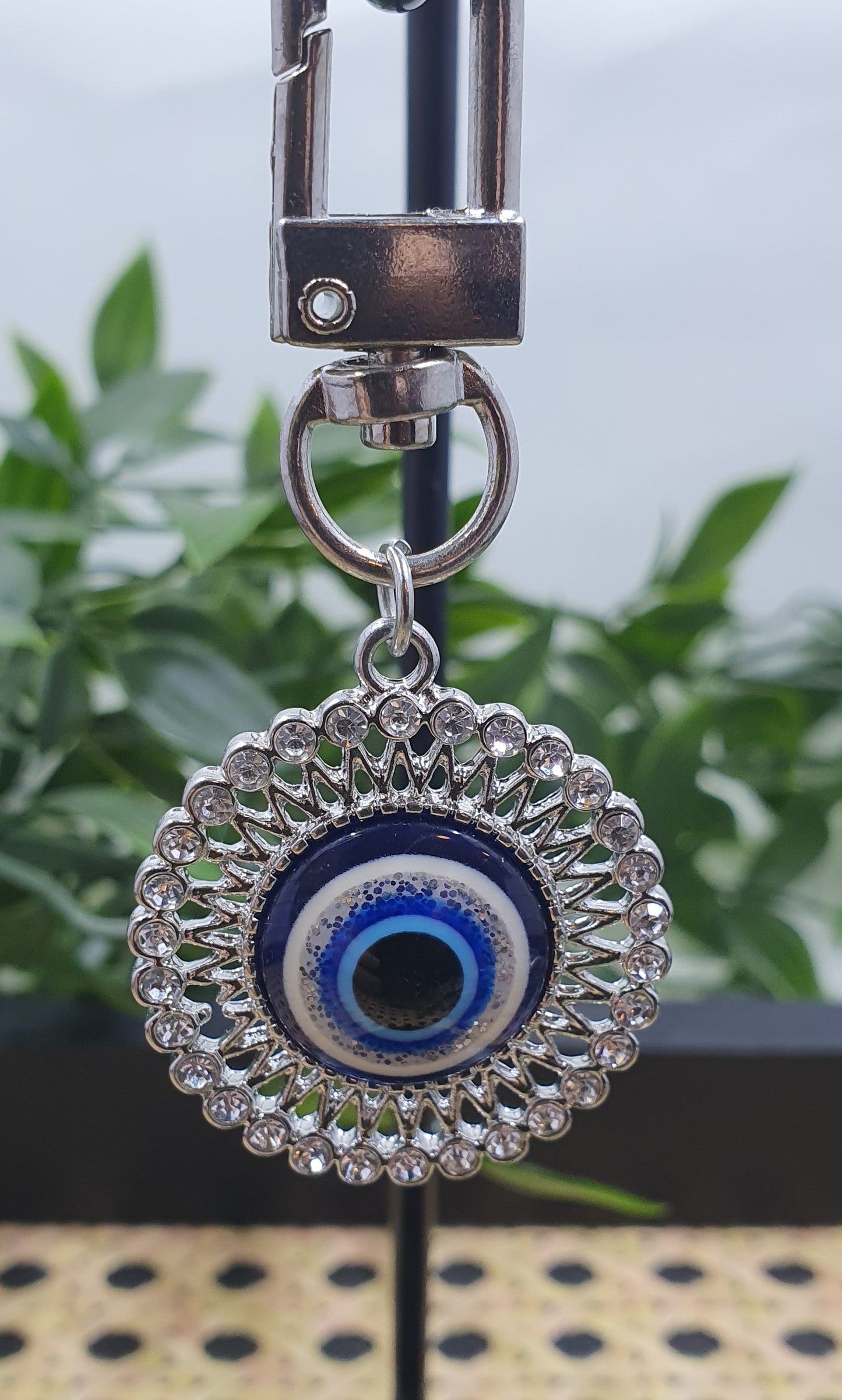 Evil Eye Round Keychains #2