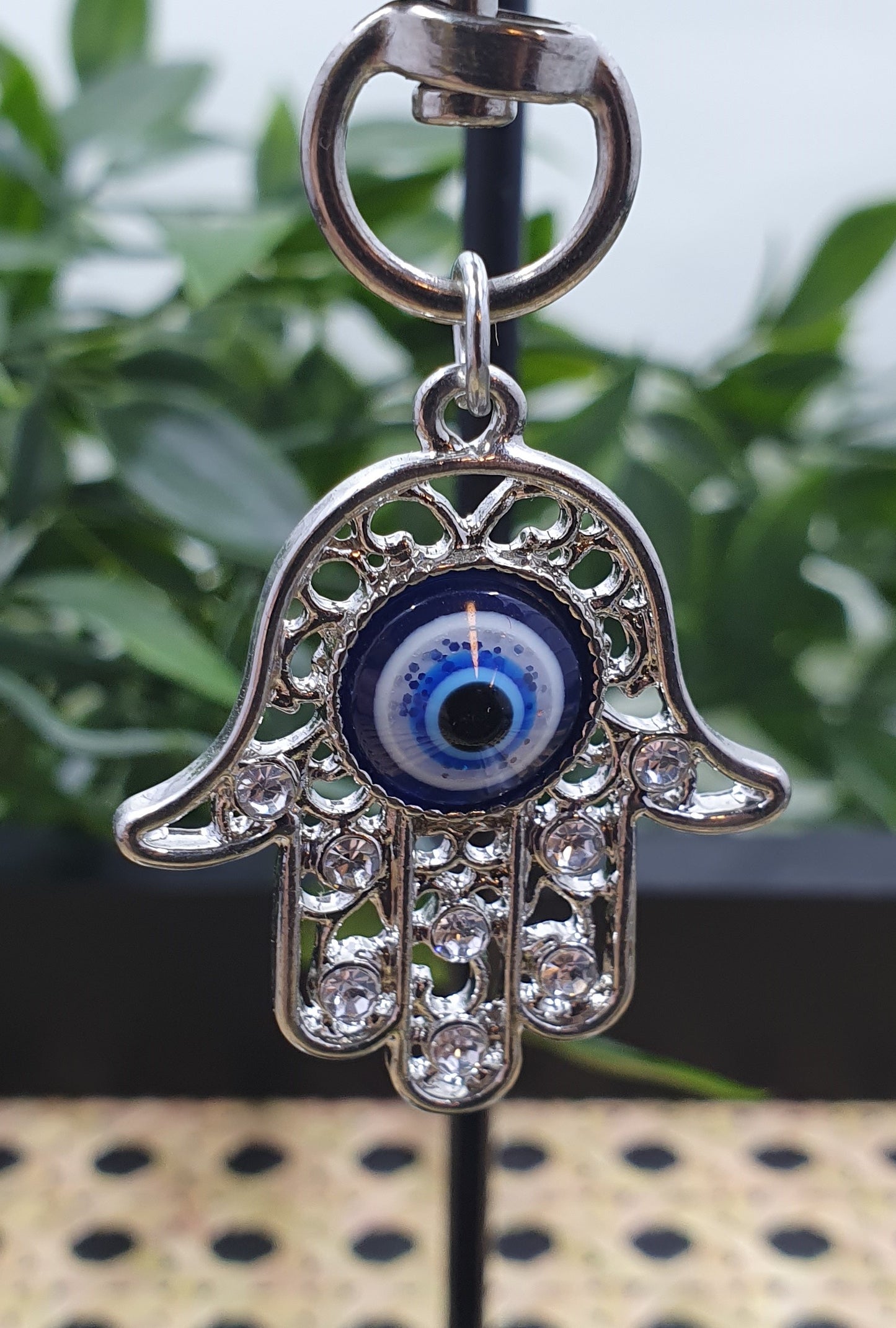 Evil Eye Hamsa Hand Keychains #3