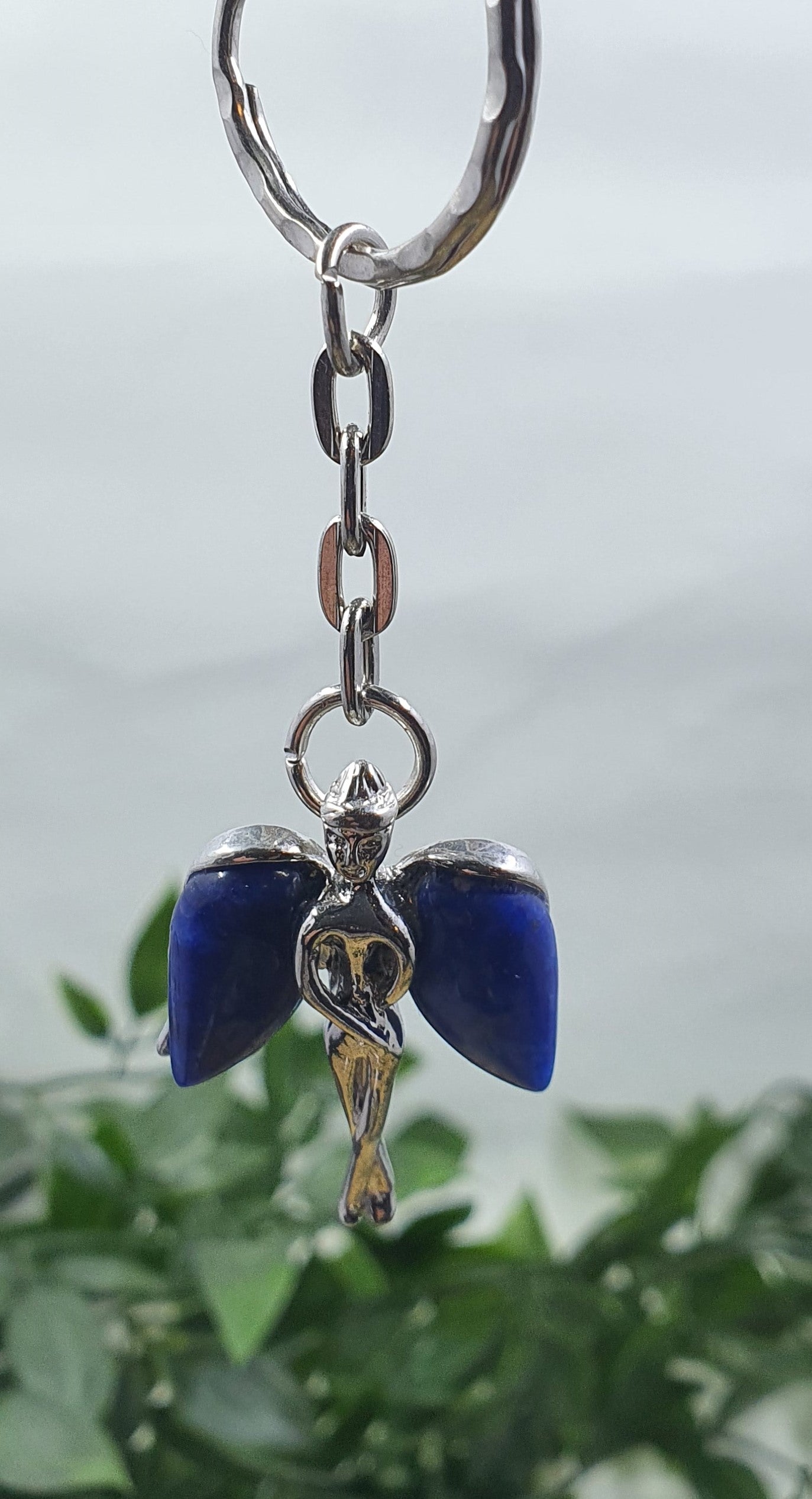 Crystal Angel Wing Keychains