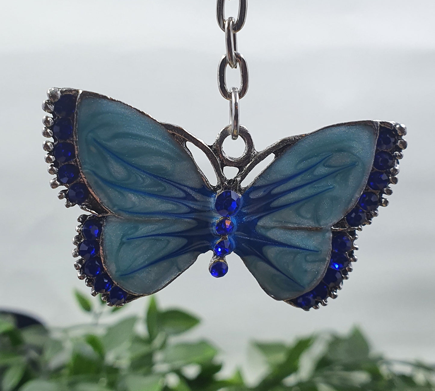 Colored Butterfly Keychains