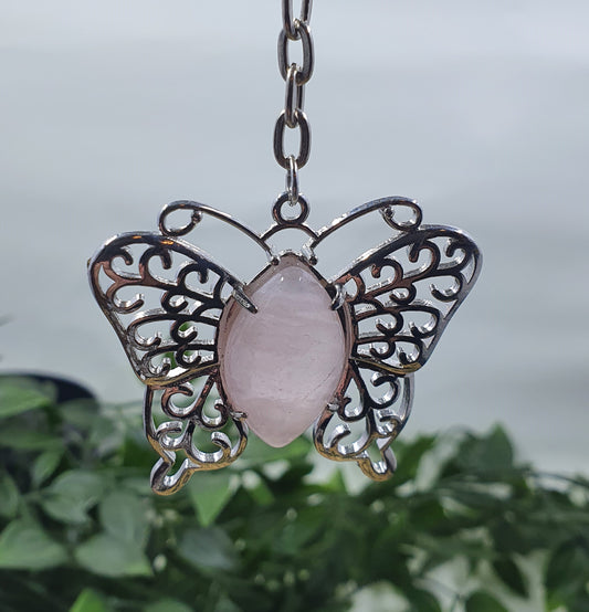 Crystal Butterfly Keychains