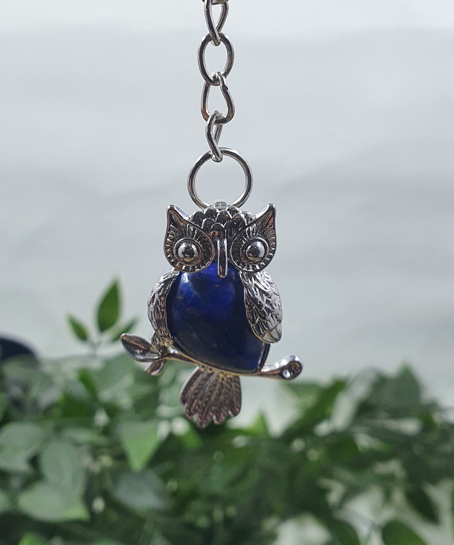 Crystal Owl Keychains