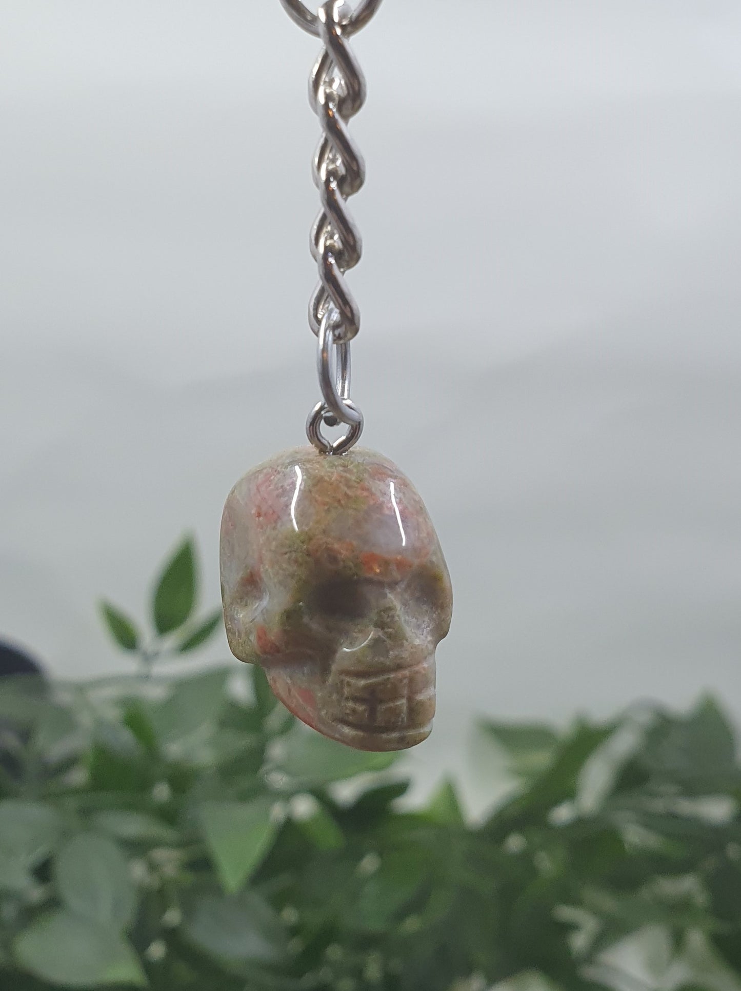 Crystal Skull Keychains