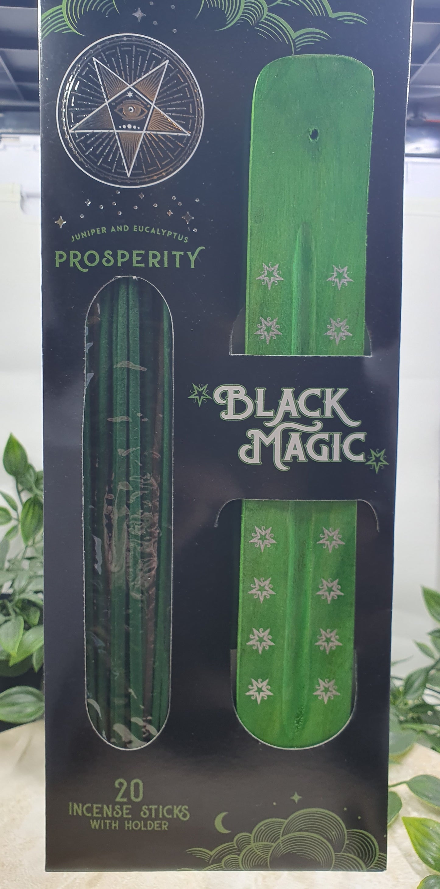 Black Magic Incense Stick with Holder