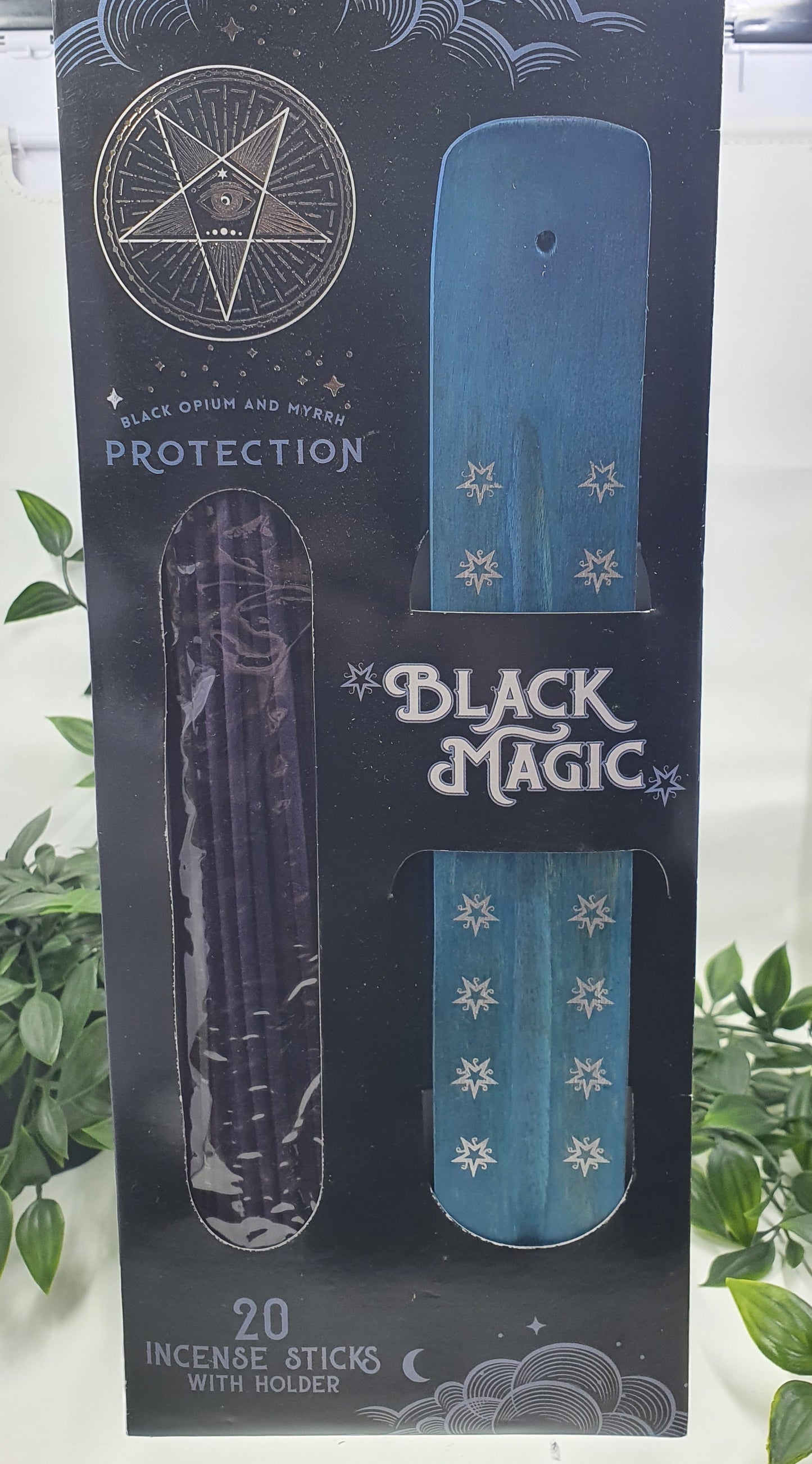 Black Magic Incense Stick with Holder