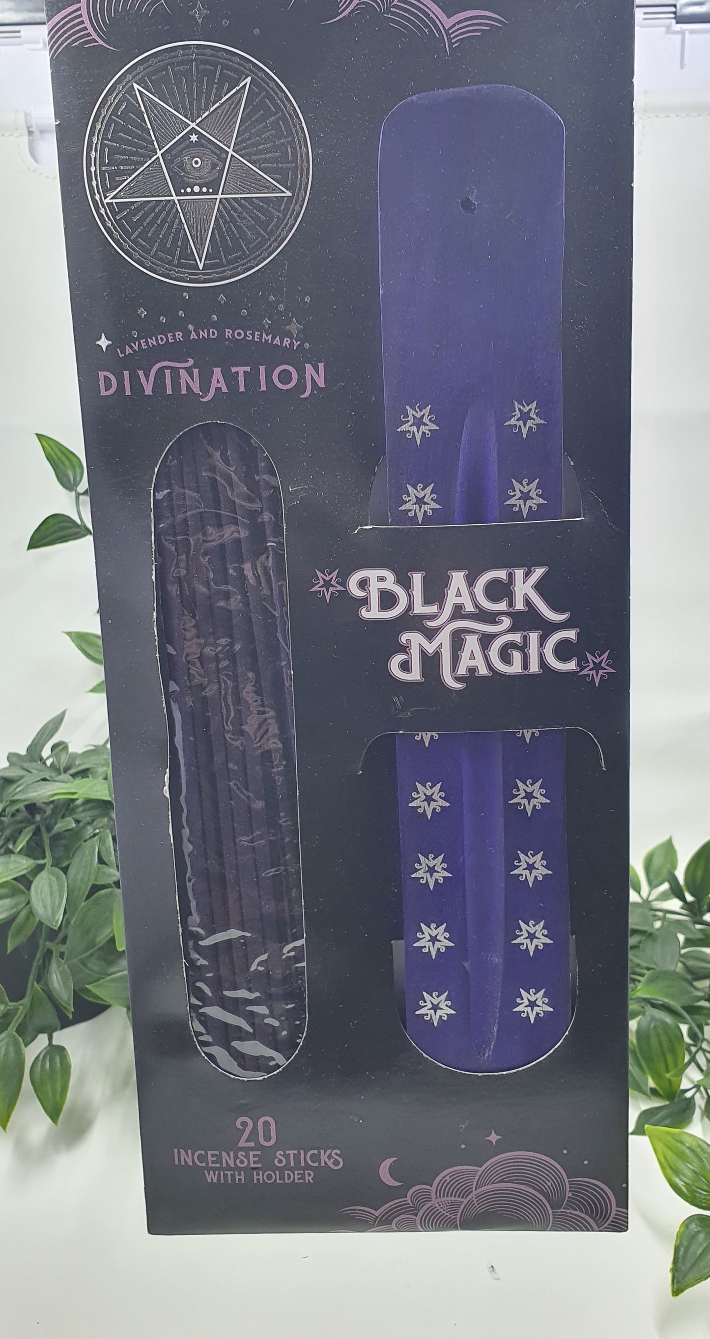 Black Magic Incense Stick with Holder