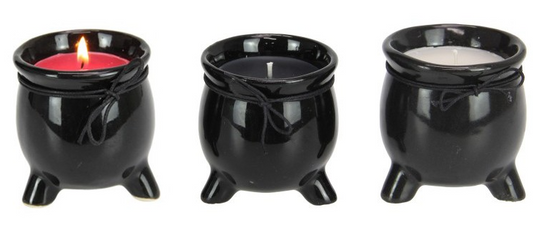 Black Cauldron Candles