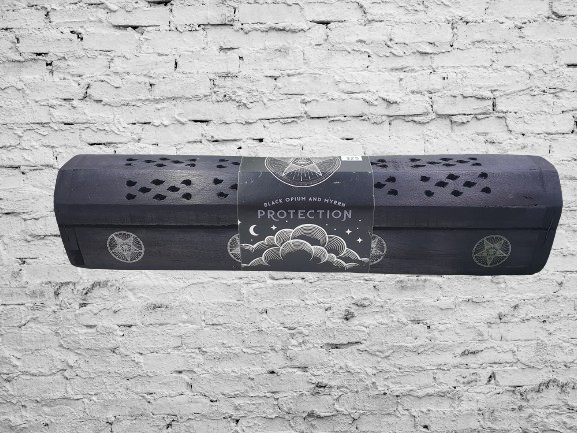 Black Magic Wooden Incense Box