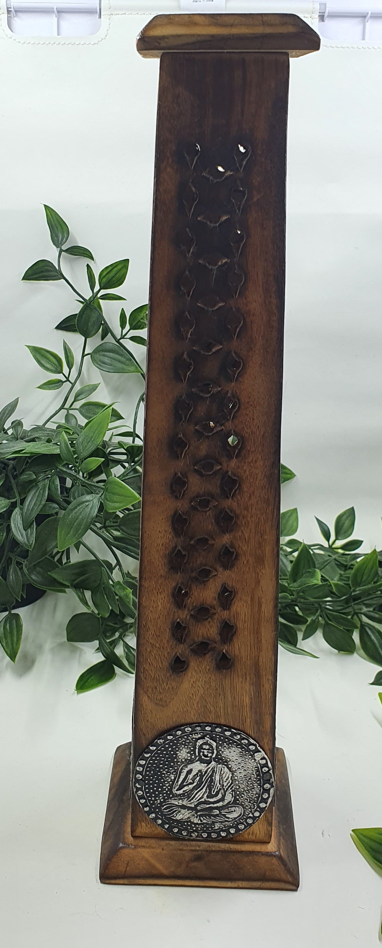 Buddha Inlay Incense Tower