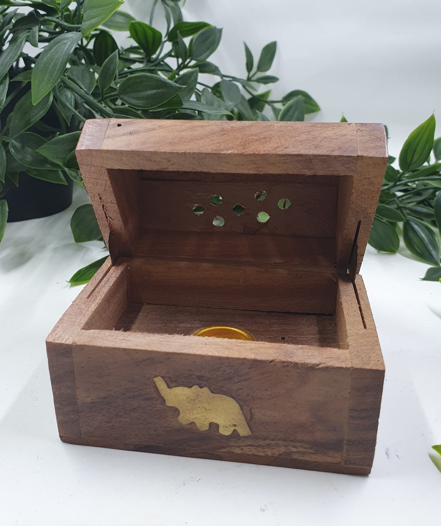 Elephant Incense Cone Box