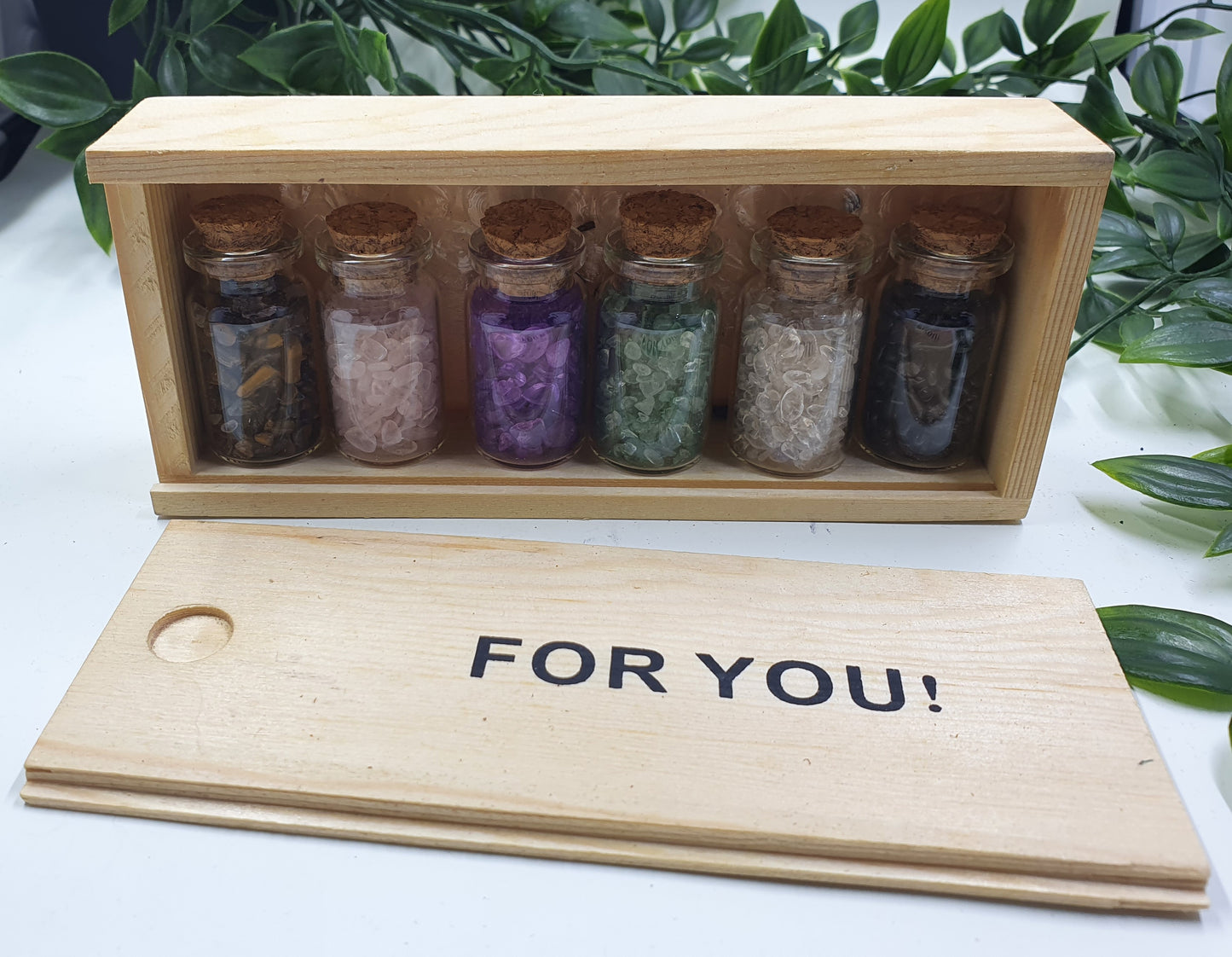 For You! Mini Crystal Chip Jars