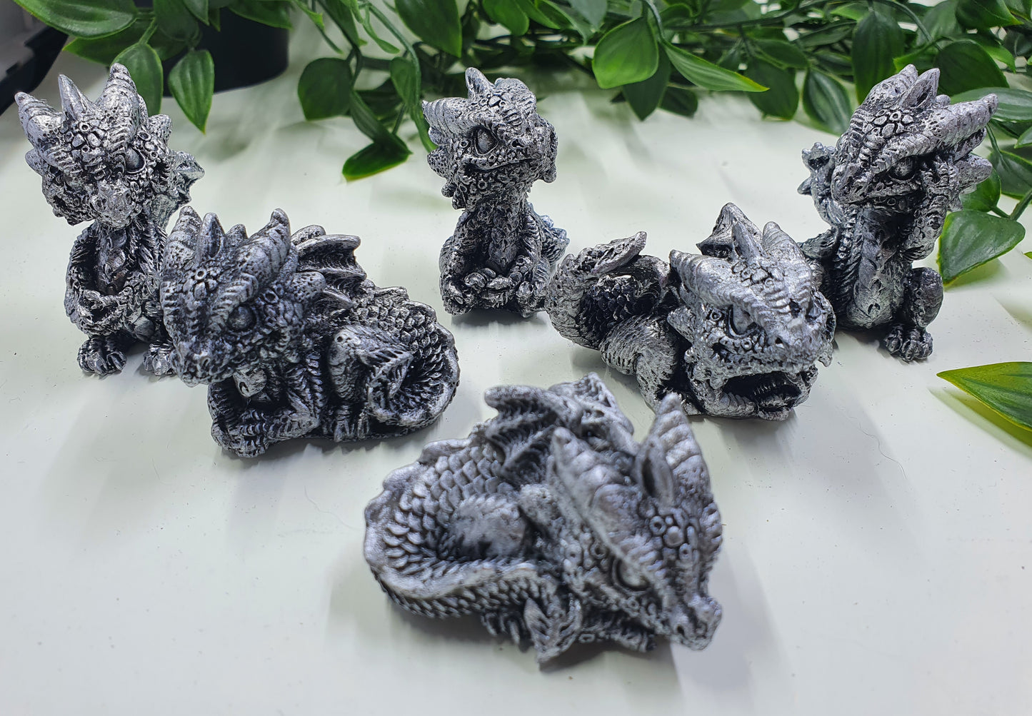 Silver Baby Dragons