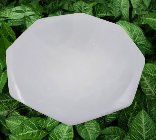 Selenite Hexagon Bowl