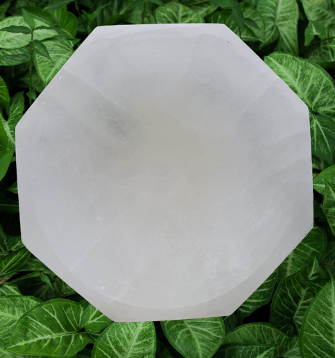 Selenite Hexagon Bowl