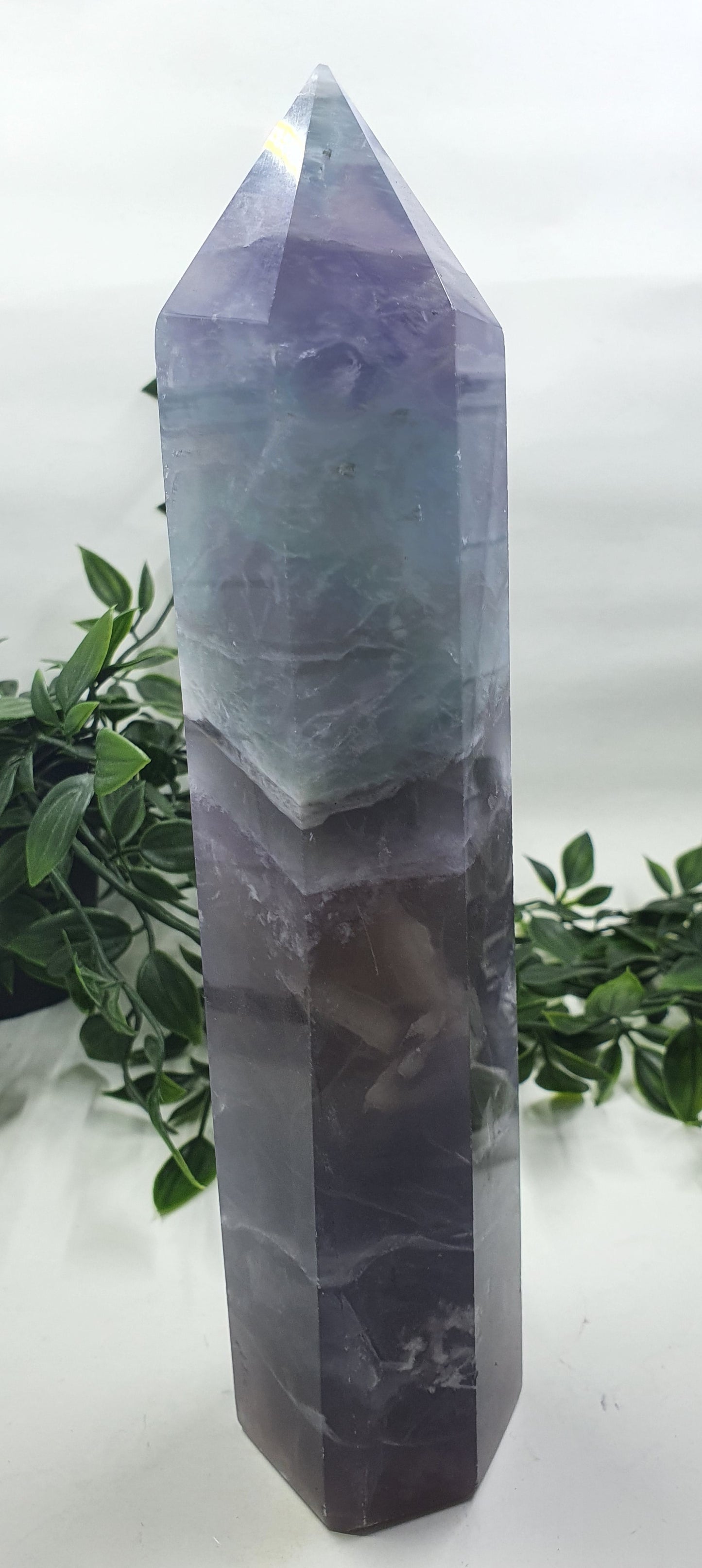 Rainbow Fluorite Tower #1