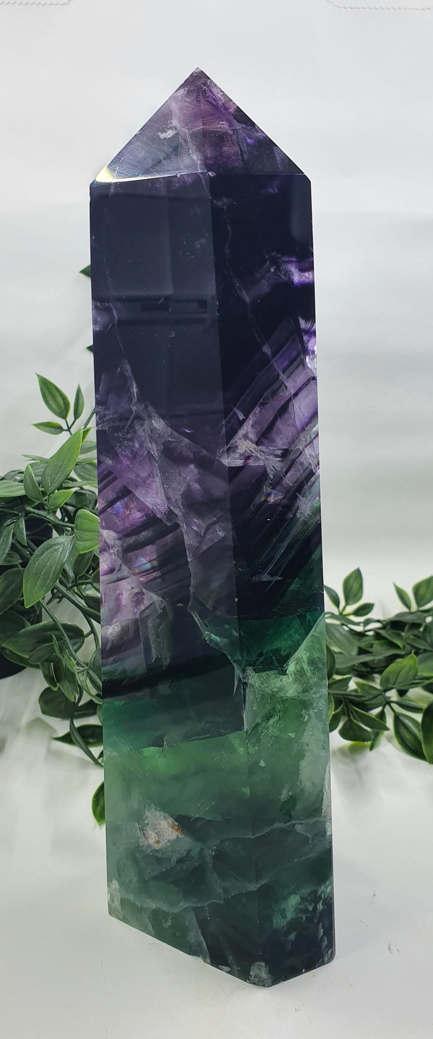 Rainbow Fluorite A+ Grade Tower