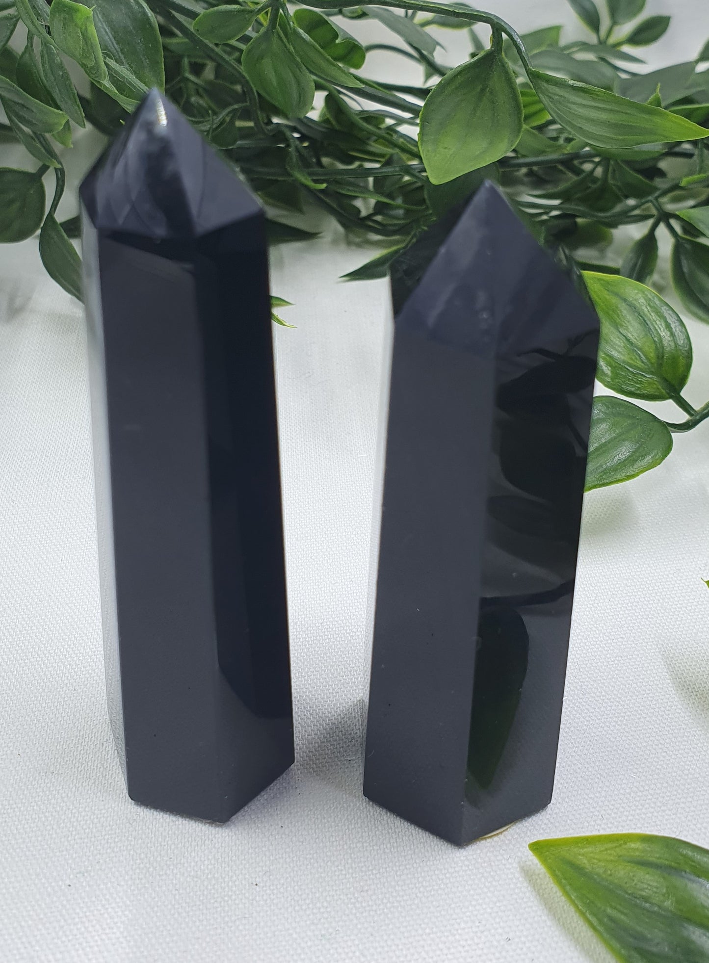 Black Obsidian Points