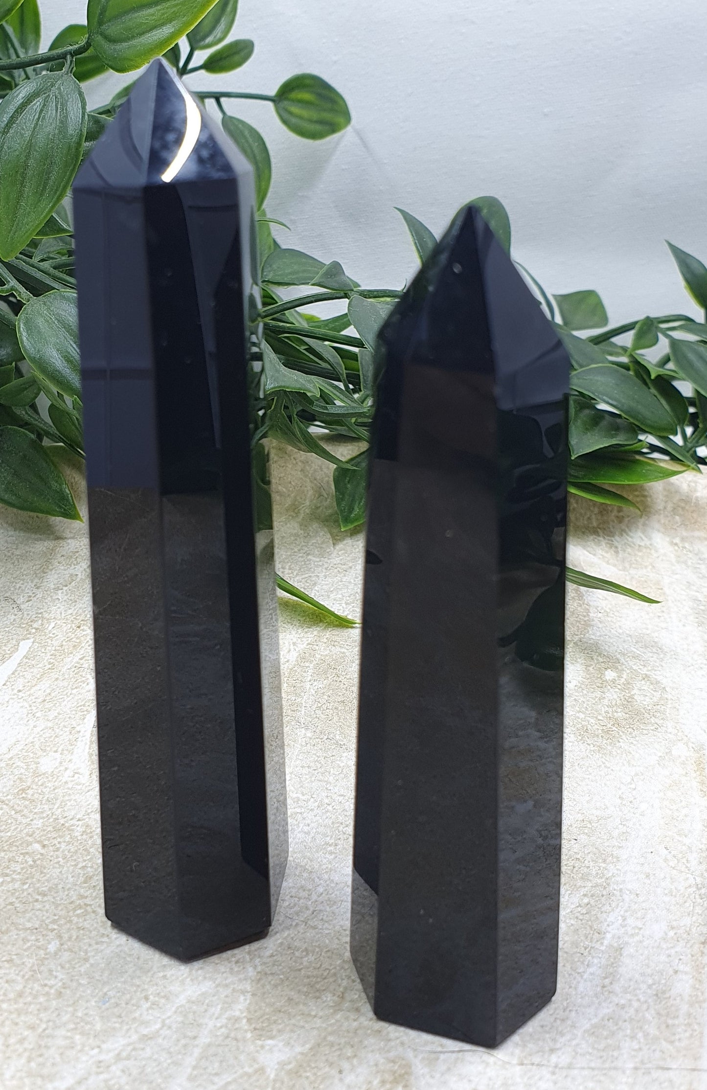 Black Obsidian Points