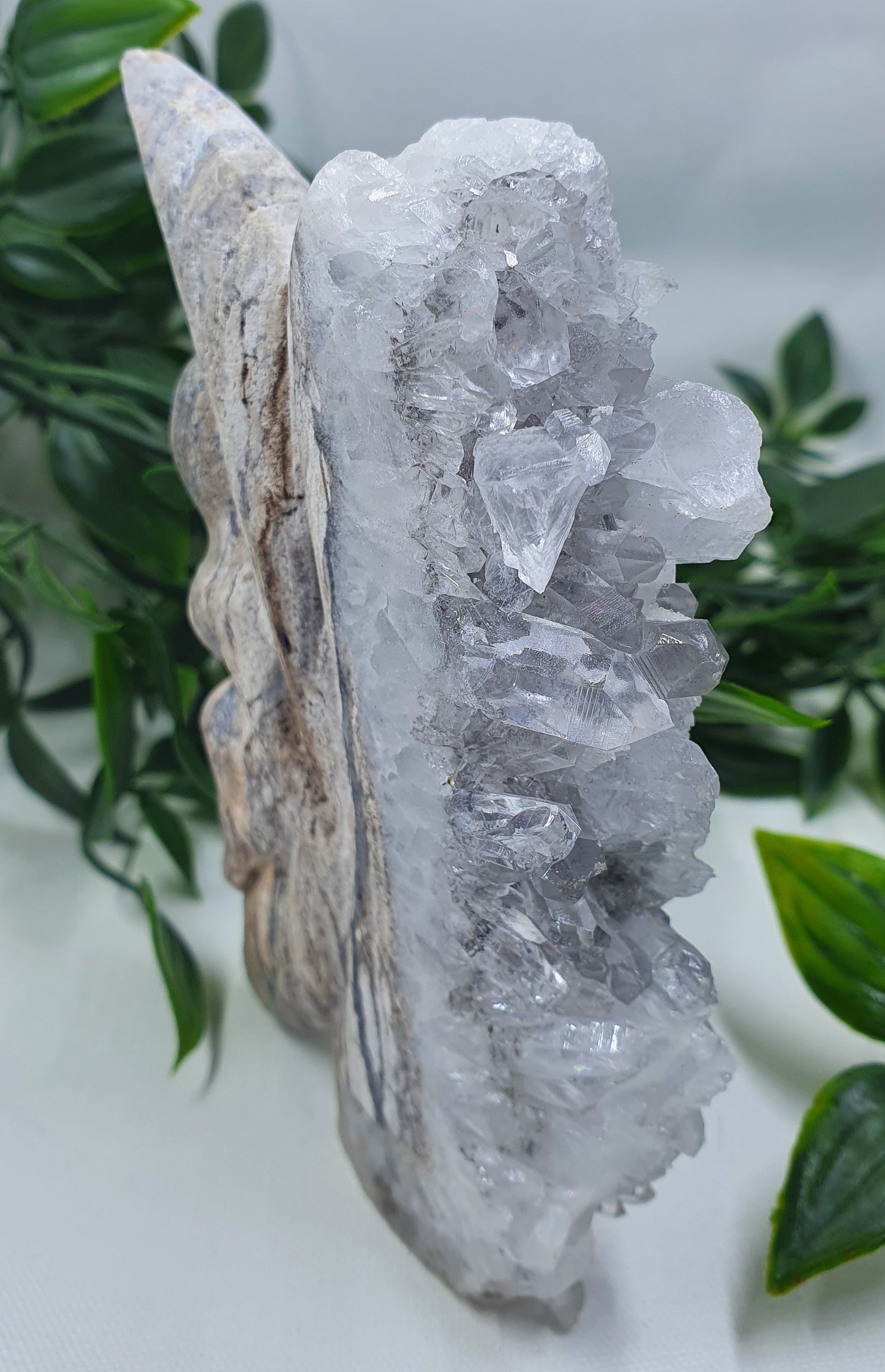 Clear Quartz Angel Carving #1