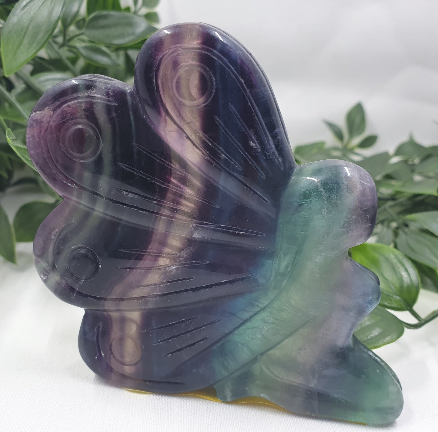 Fluorite Butterfly Fairy Carving #2