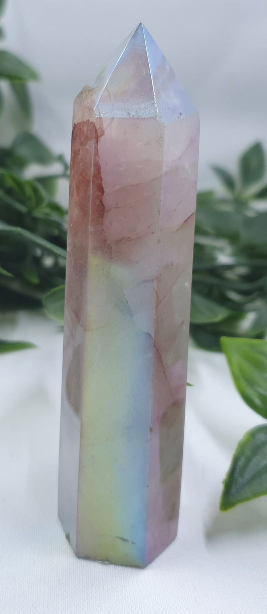 Aura Fire Quartz Points #1