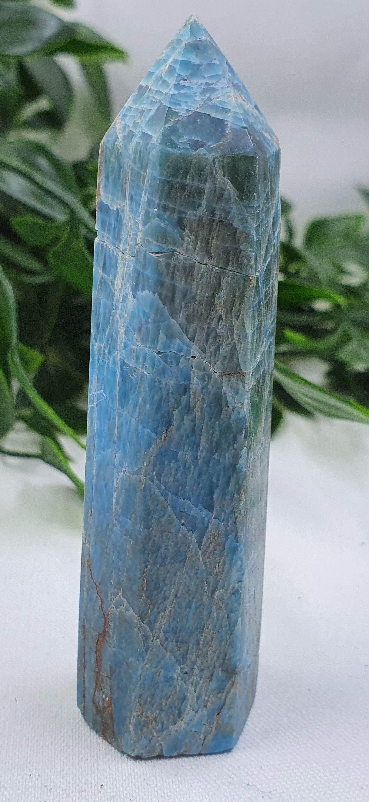 Blue Apatite Points #1